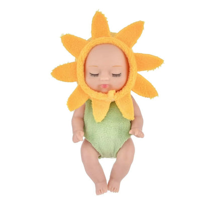 6-Piece Set: Sleeping Doll Princess Girl Toy Gift Box Cute Variety Costume Shape Doll - A-1 Thread Vault