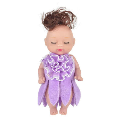 6-Piece Set: Sleeping Doll Princess Girl Toy Gift Box Cute Variety Costume Shape Doll - A-1 Thread Vault