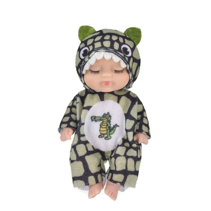 6-Piece Set: Sleeping Doll Princess Girl Toy Gift Box Cute Variety Costume Shape Doll - A-1 Thread Vault