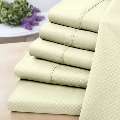 6-Piece Set: US Army Embossed Check Sheet Set - A-1 Thread Vault