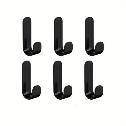 6-Pieces: Easy Install J-Shaped Hooks - A-1 Thread Vault