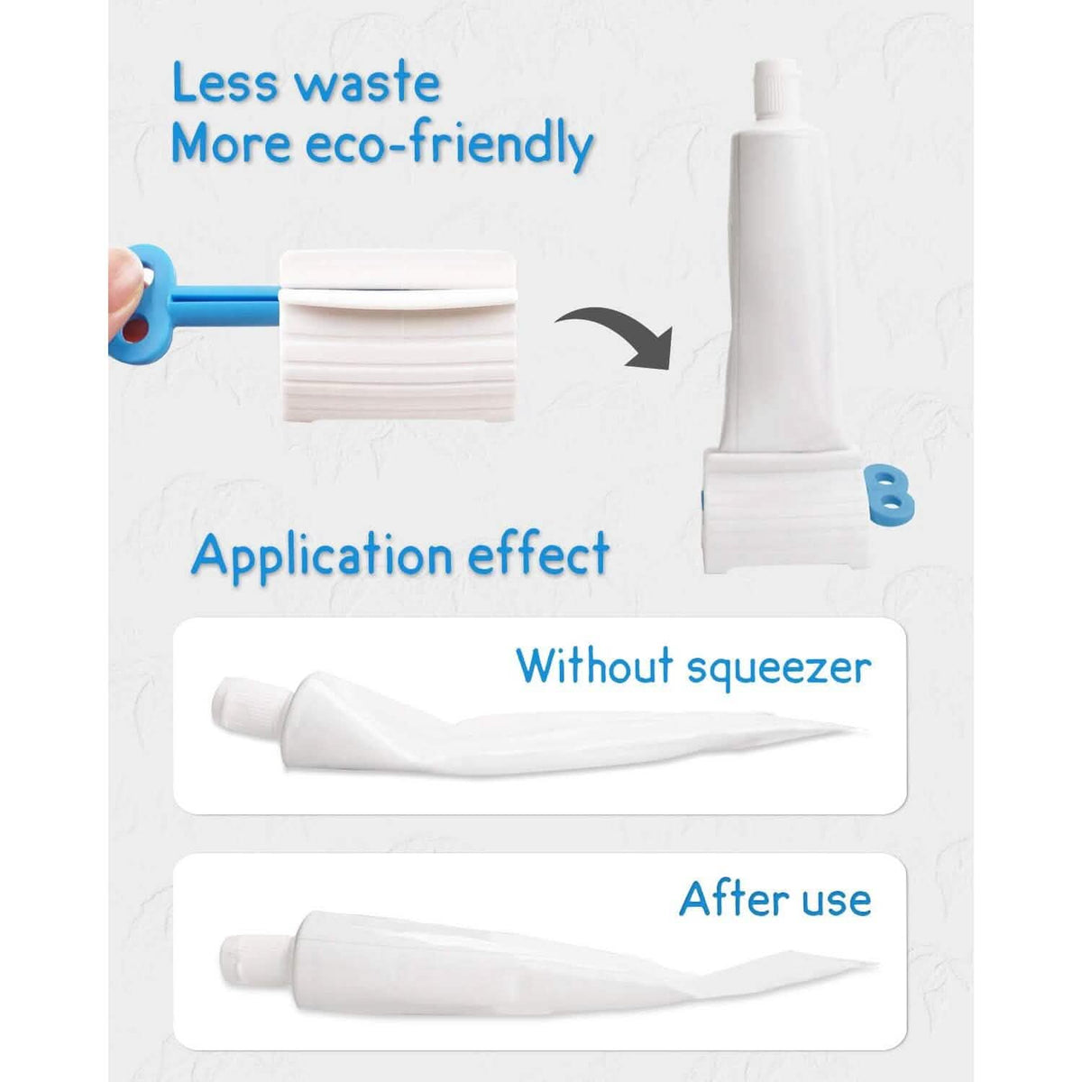 6-Pieces: Multi-Purpose Toothpaste Dispenser - A-1 Thread Vault