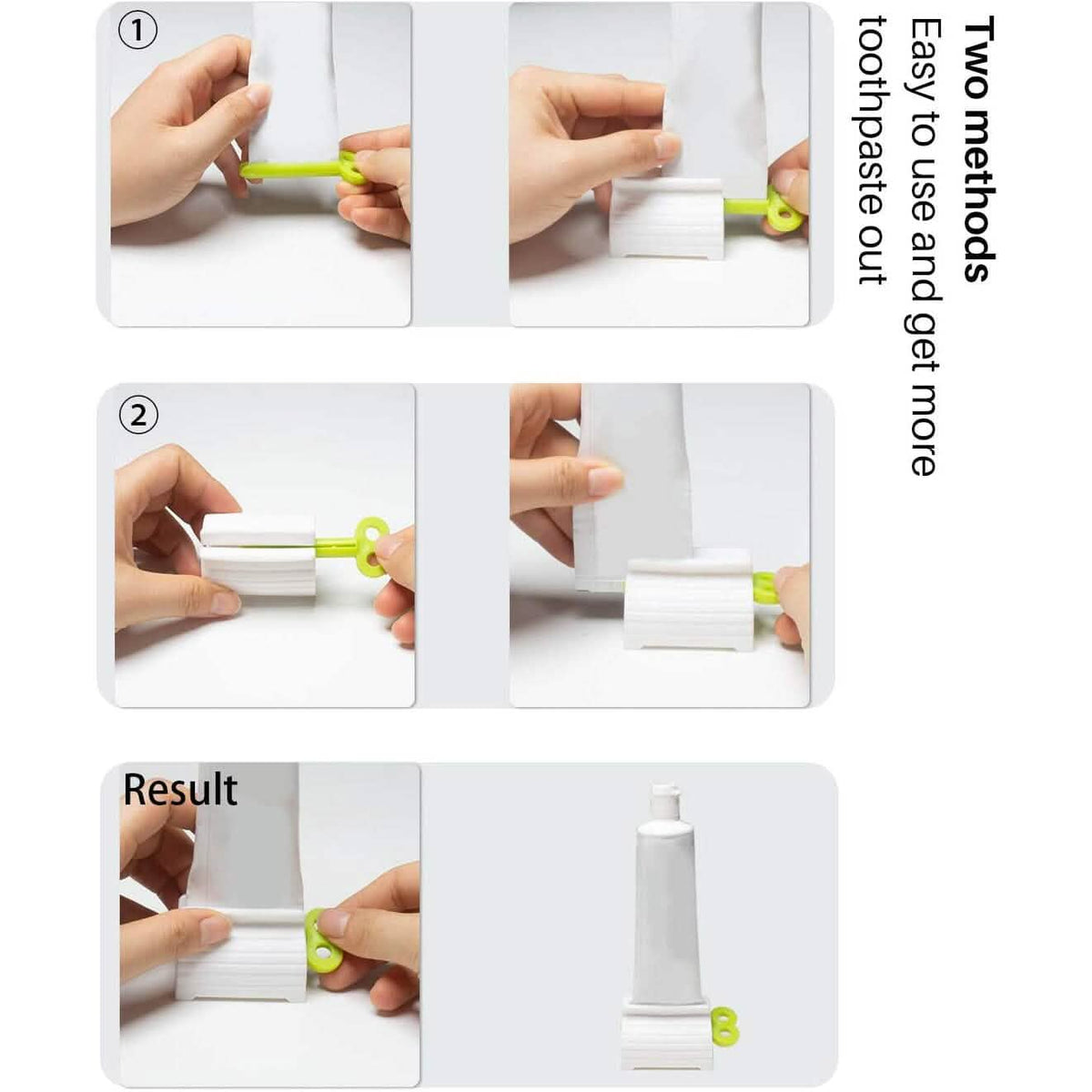 6-Pieces: Multi-Purpose Toothpaste Dispenser - A-1 Thread Vault