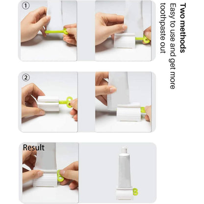 6-Pieces: Multi-Purpose Toothpaste Dispenser - A-1 Thread Vault