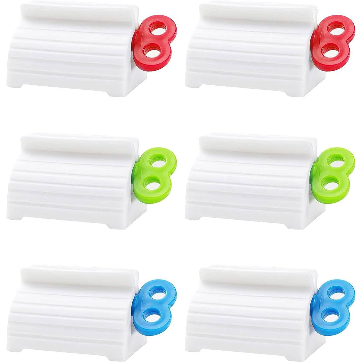 6-Pieces: Multi-Purpose Toothpaste Dispenser - A-1 Thread Vault