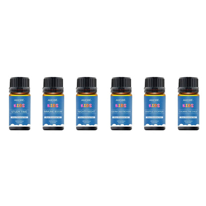 6-Pieces Set: Natural Aromatherapy Kids Safe Essential Oils Starter Set - A-1 Thread Vault