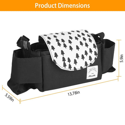 6-Pockets Baby Trolley Bag with Cup Holder - A-1 Thread Vault