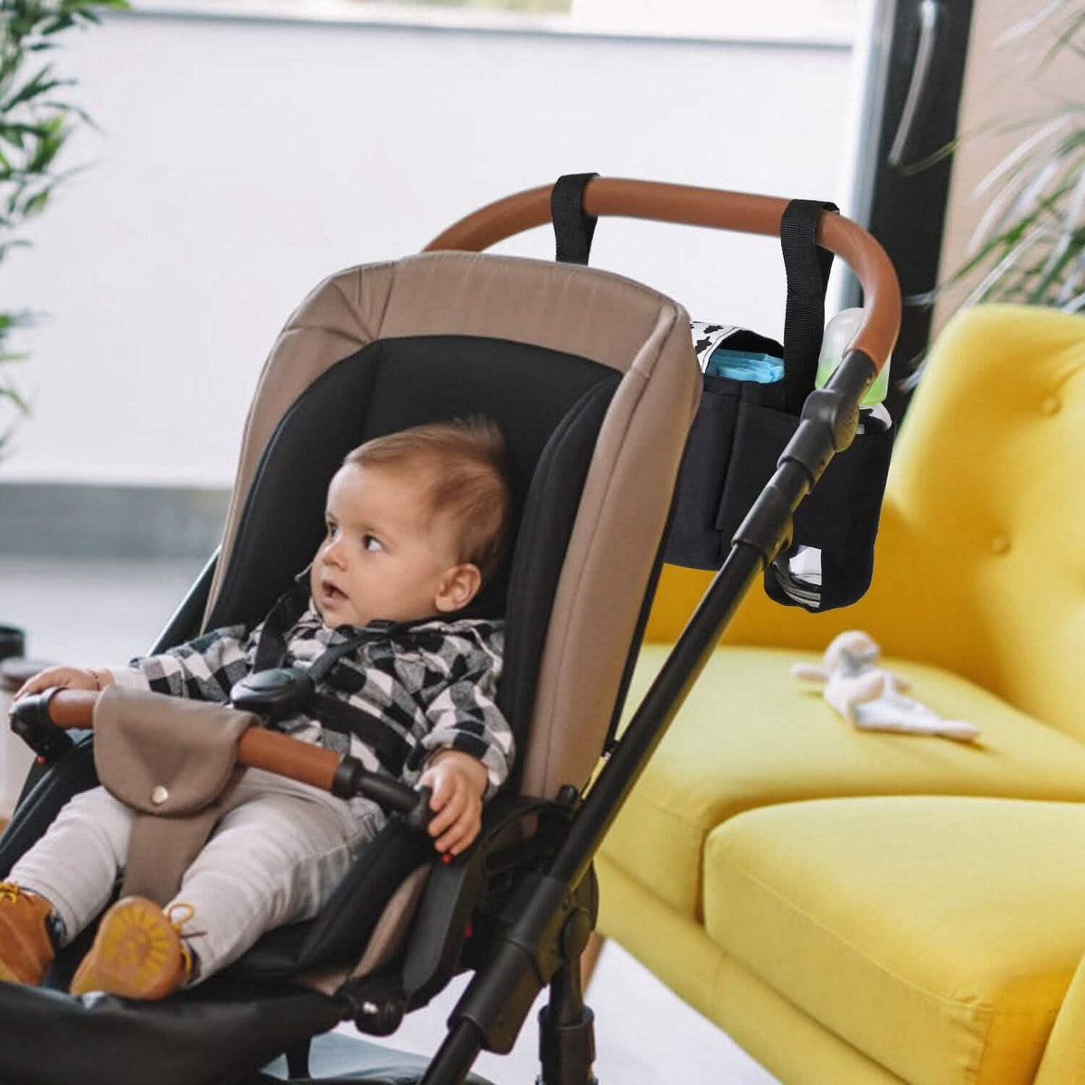6-Pockets Baby Trolley Bag with Cup Holder - A-1 Thread Vault