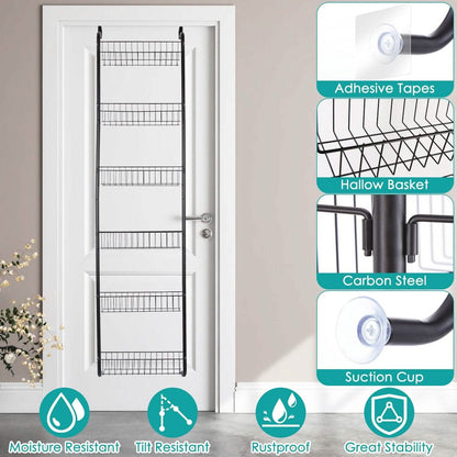 6-Tier Over Door Pantry Organizer - A-1 Thread Vault