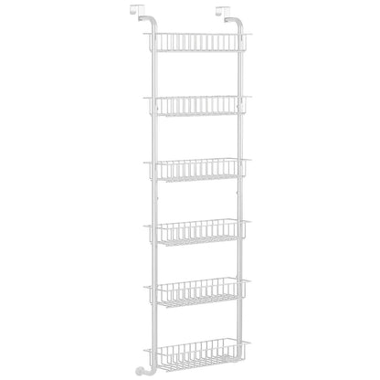 6-Tier Over Door Pantry Organizer - A-1 Thread Vault