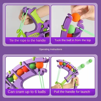 12-Piece Interactive Archery Game Set – Multi-Color - A-1 Thread Vault