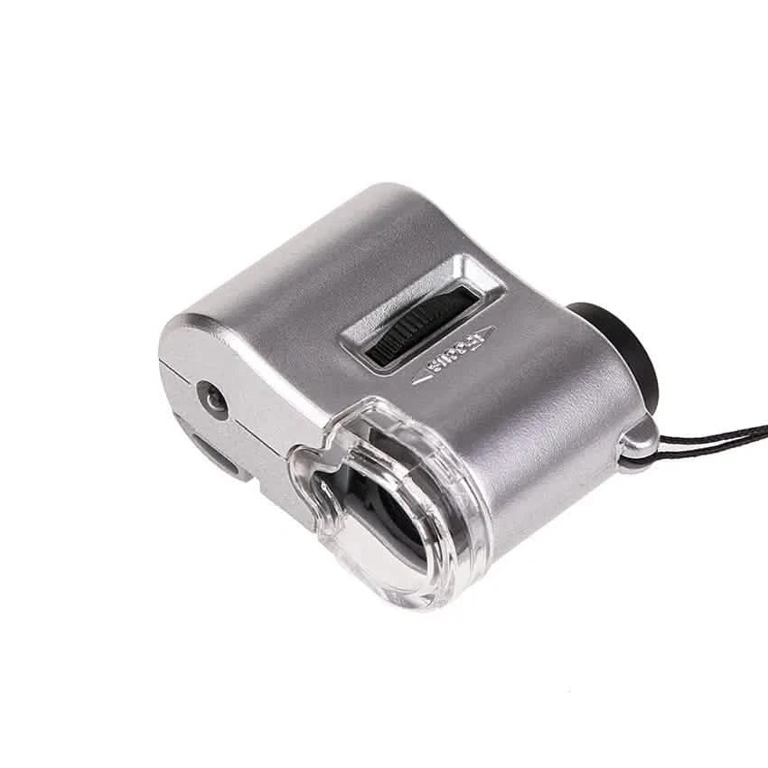 60X Handheld Magnifying Glass Mini Pocket Microscope - A-1 Thread Vault