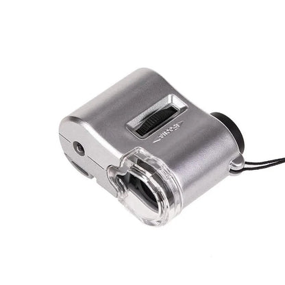 60X Handheld Magnifying Glass Mini Pocket Microscope - A-1 Thread Vault