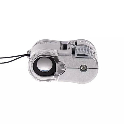 60X Handheld Magnifying Glass Mini Pocket Microscope - A-1 Thread Vault