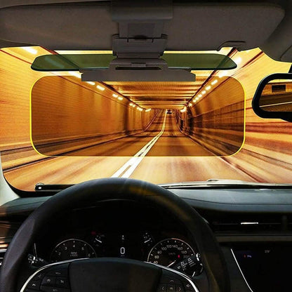 Dual-Use Car Sun Visor – Polarized Day & Night Anti-Glare, UV Resistant - A-1 Thread Vault