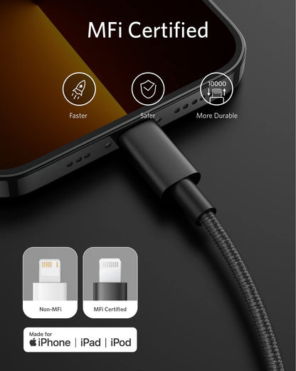 Anker <b>331</b> USB-C to Lightning Cable - A-1 Thread Vault