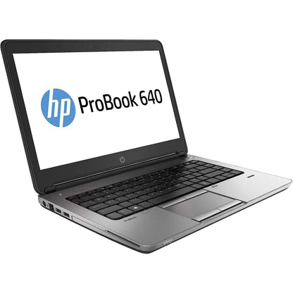 HP ProBook 640 G1 14in Laptop, Core i5-4300M 2.6GHz, 8GB Ram, 128GB SSD Windows 10 Pro (Refurbished) - A-1 Thread Vault