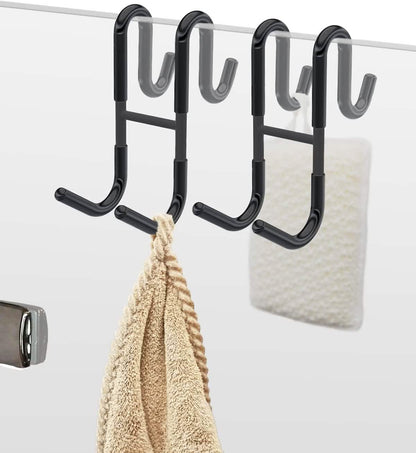 Rust-Resistant Door Mount Shower Hook – Strong Multifunctional Hanging Hook - A-1 Thread Vault