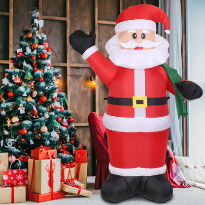 6.4ft Inflatable Christmas Giant Santa Claus - A-1 Thread Vault