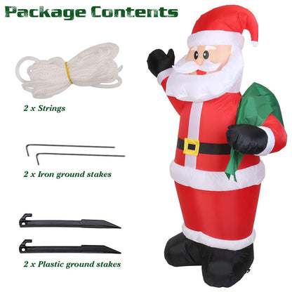 6.4ft Inflatable Christmas Giant Santa Claus - A-1 Thread Vault