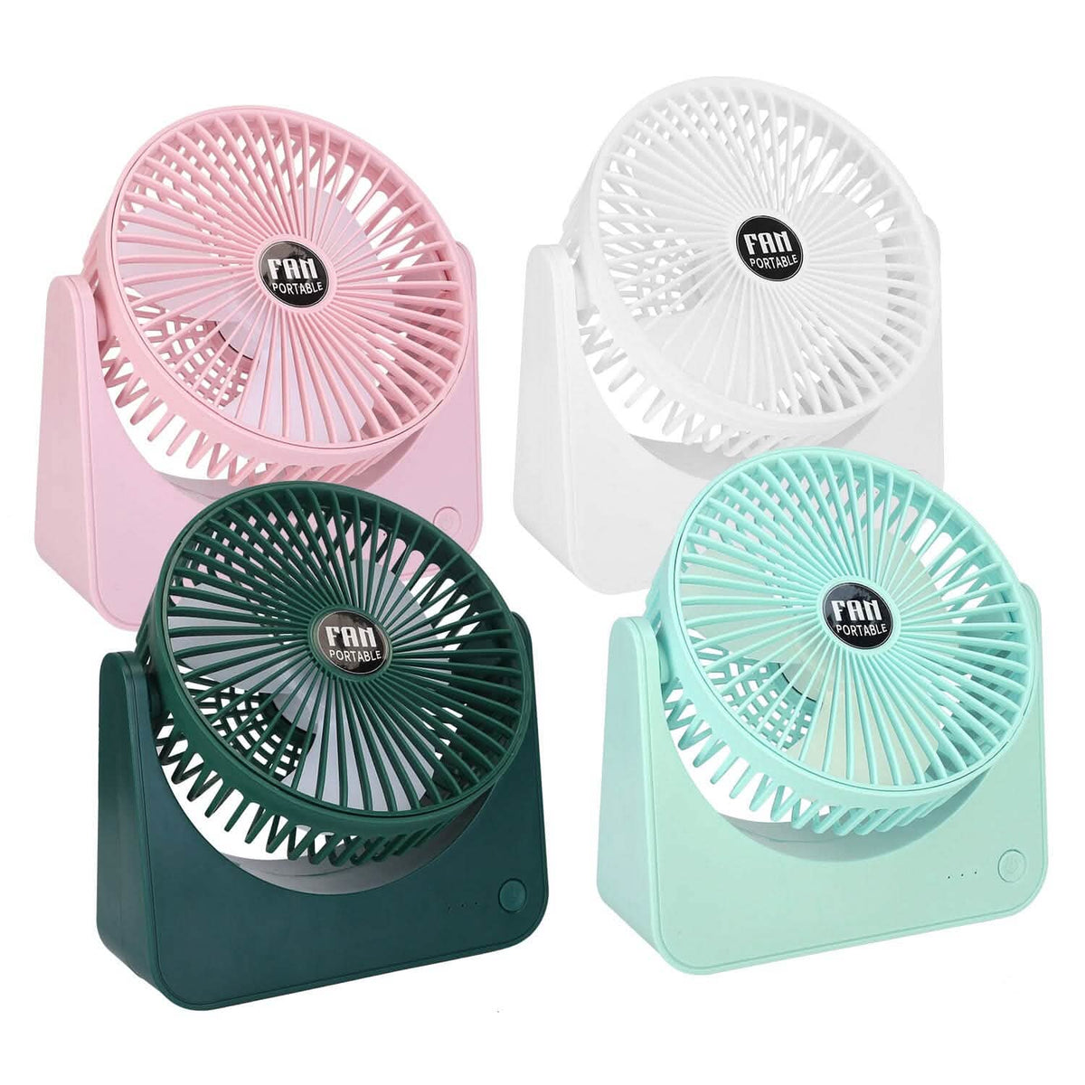 6.5" Desk Fan USB Powered 3 Speeds - A-1 Thread Vault