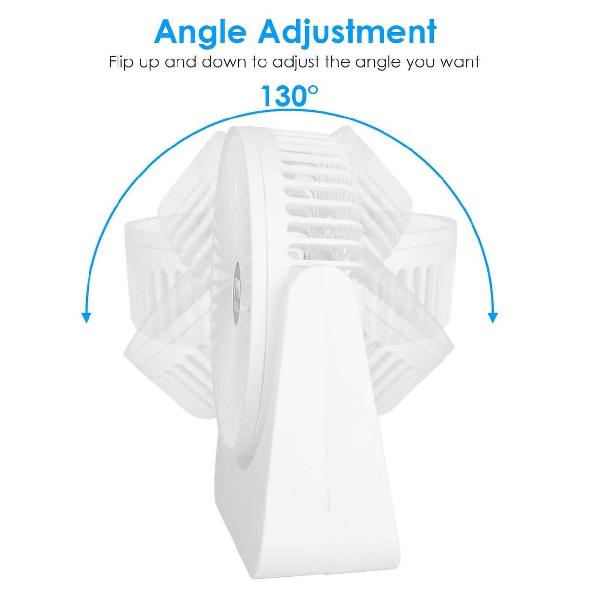 6.5" Desk Fan USB Powered 3 Speeds - A-1 Thread Vault