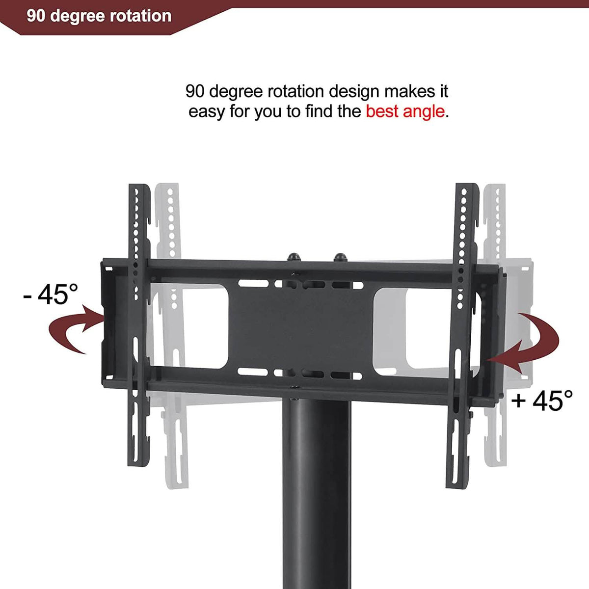 65-Inch Universal TV Stand - A-1 Thread Vault
