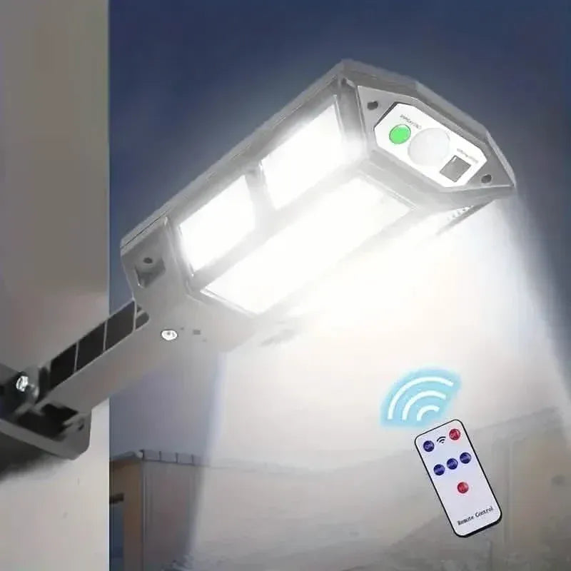 6500K Bright LED Solar Wall Light 3 Lighting Mode Light - A-1 Thread Vault