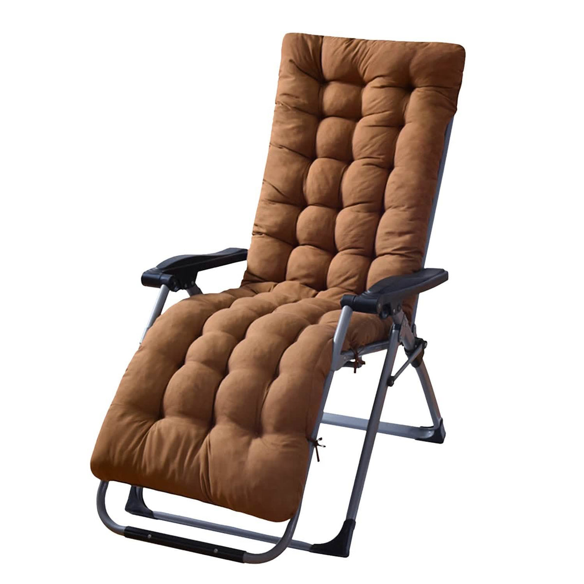 67x22in Chaise Lounger Cushion Recliner Rocking Chair Sofa - A-1 Thread Vault