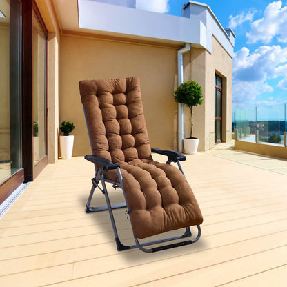 67x22in Chaise Lounger Cushion Recliner Rocking Chair Sofa - A-1 Thread Vault