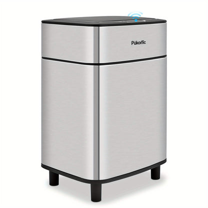 Automatic Stainless Steel Sensor Trash Can – Hands-free Quiet Close & Odor-Control System - A-1 Thread Vault