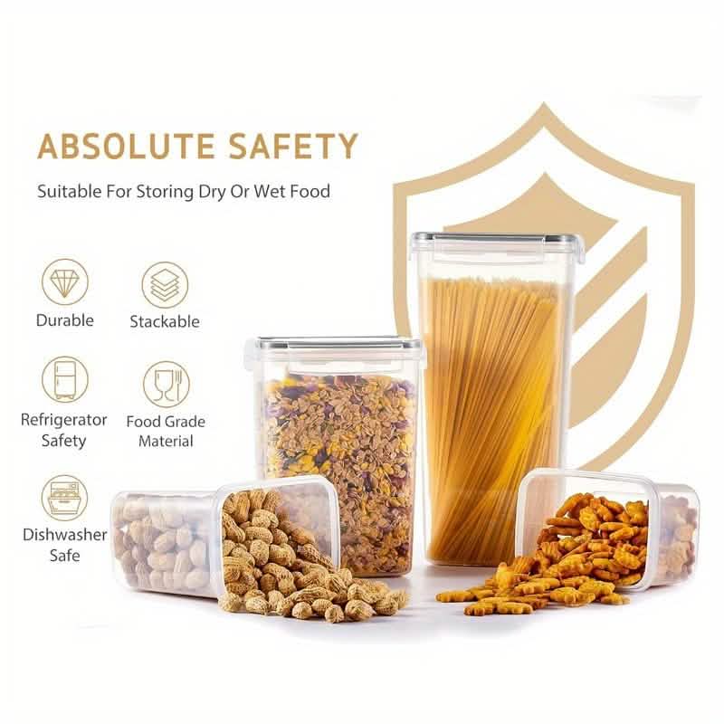 48-Piece Set: Food Storage Container Set, Fresh-Keeping and Easy-to-Secure Lids - A-1 Thread Vault