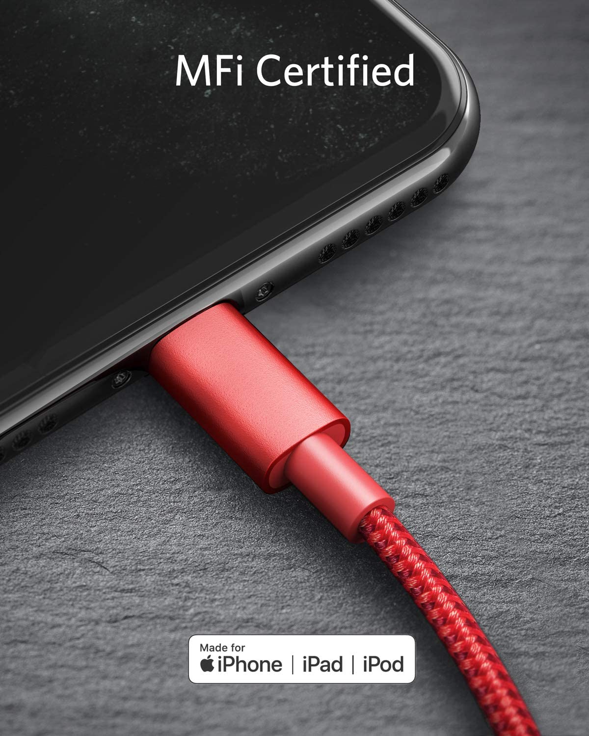 Anker <b>331</b> USB-C to Lightning Cable - A-1 Thread Vault