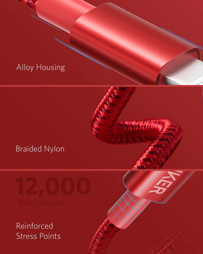 Anker <b>331</b> USB-C to Lightning Cable - A-1 Thread Vault