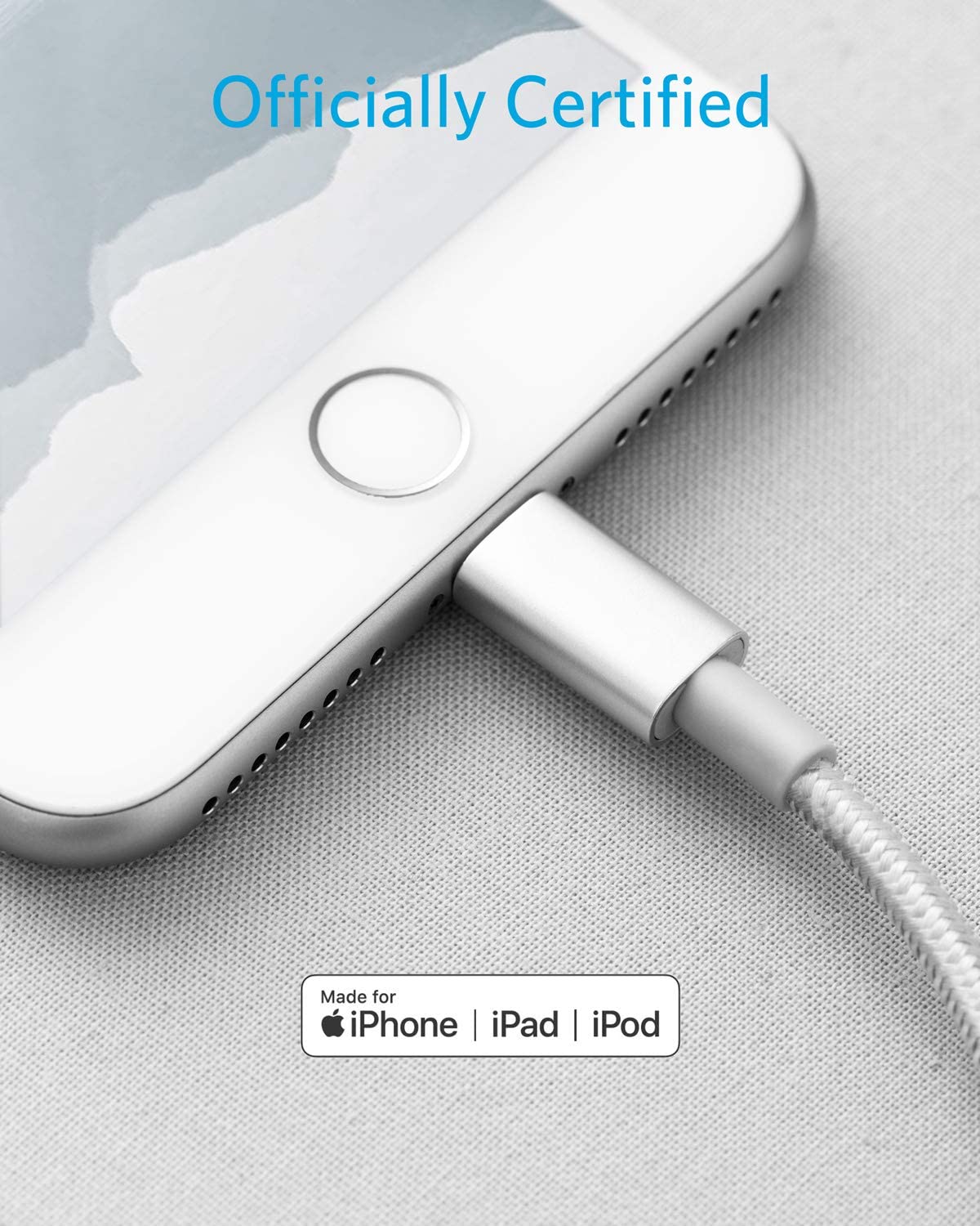 Anker <b>331</b> USB-C to Lightning Cable - A-1 Thread Vault