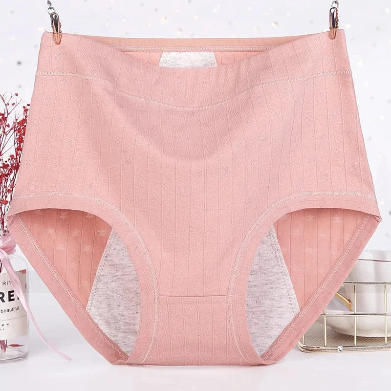 6XL Leak-Proof Menstrual Briefs For Women Cotton Panties Lingerie Physiological Underpants Period Underwear Female Intimates - A-1 Thread Vault