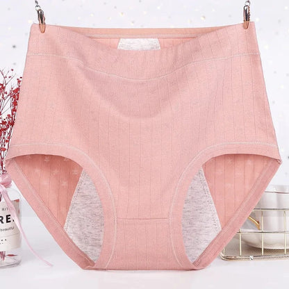 6XL Leak-Proof Menstrual Briefs For Women Cotton Panties Lingerie Physiological Underpants Period Underwear Female Intimates - A-1 Thread Vault