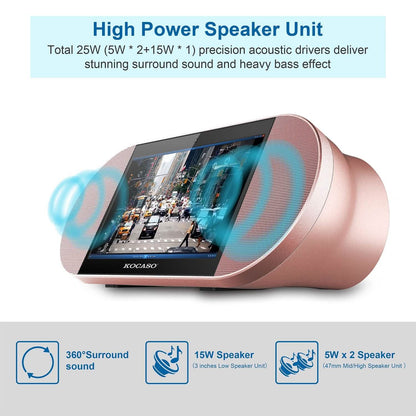 7-Inch Touch Screen Android Tablet PC with Wireless Speaker - A-1 Thread Vault