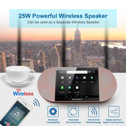 7-Inch Touch Screen Android Tablet PC with Wireless Speaker - A-1 Thread Vault