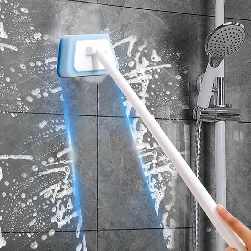 7-Piece Set: Detachable Cleaning Brush with 7 Sponges for Bathtub, Tile, Floor & Window - A-1 Thread Vault