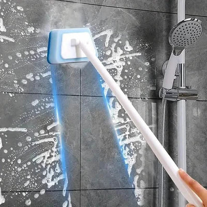 7-Piece Set: Detachable Cleaning Brush with 7 Sponges for Bathtub, Tile, Floor & Window - A-1 Thread Vault