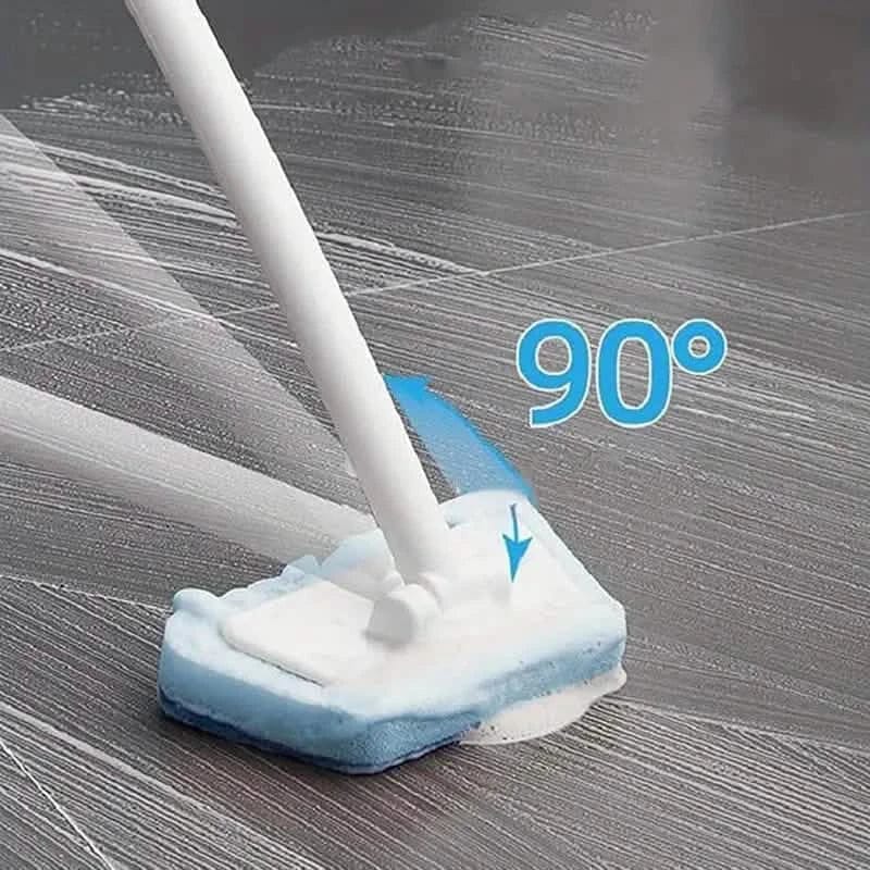 7-Piece Set: Detachable Cleaning Brush with 7 Sponges for Bathtub, Tile, Floor & Window - A-1 Thread Vault