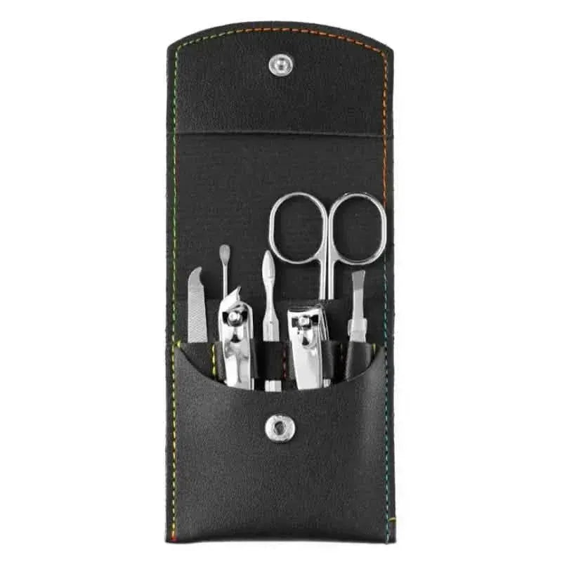 7-Piece Set: Stainless Steel Portable Nail Clipper Tool Set - A-1 Thread Vault