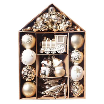 70-Pieces Set: Christmas Tree Decorations Christmas Ball - A-1 Thread Vault