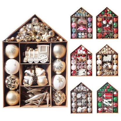 70-Pieces Set: Christmas Tree Decorations Christmas Ball - A-1 Thread Vault