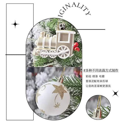 70-Pieces Set: Christmas Tree Decorations Christmas Ball - A-1 Thread Vault