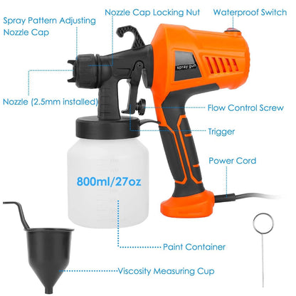 700W Electric Paint Sprayer Handheld HVLP Spray Painter - A-1 Thread Vault