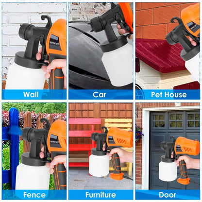 700W Electric Paint Sprayer Handheld with 3 Spray Patterns 800ml - A-1 Thread Vault