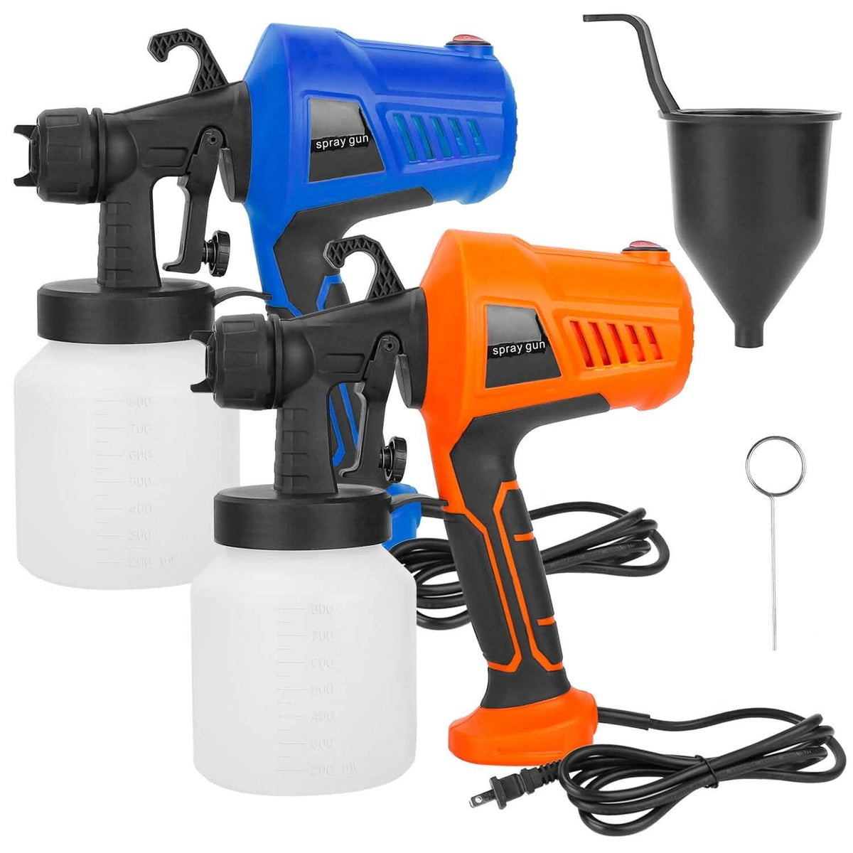 700W Electric Paint Sprayer Handheld with 3 Spray Patterns 800ml - A-1 Thread Vault