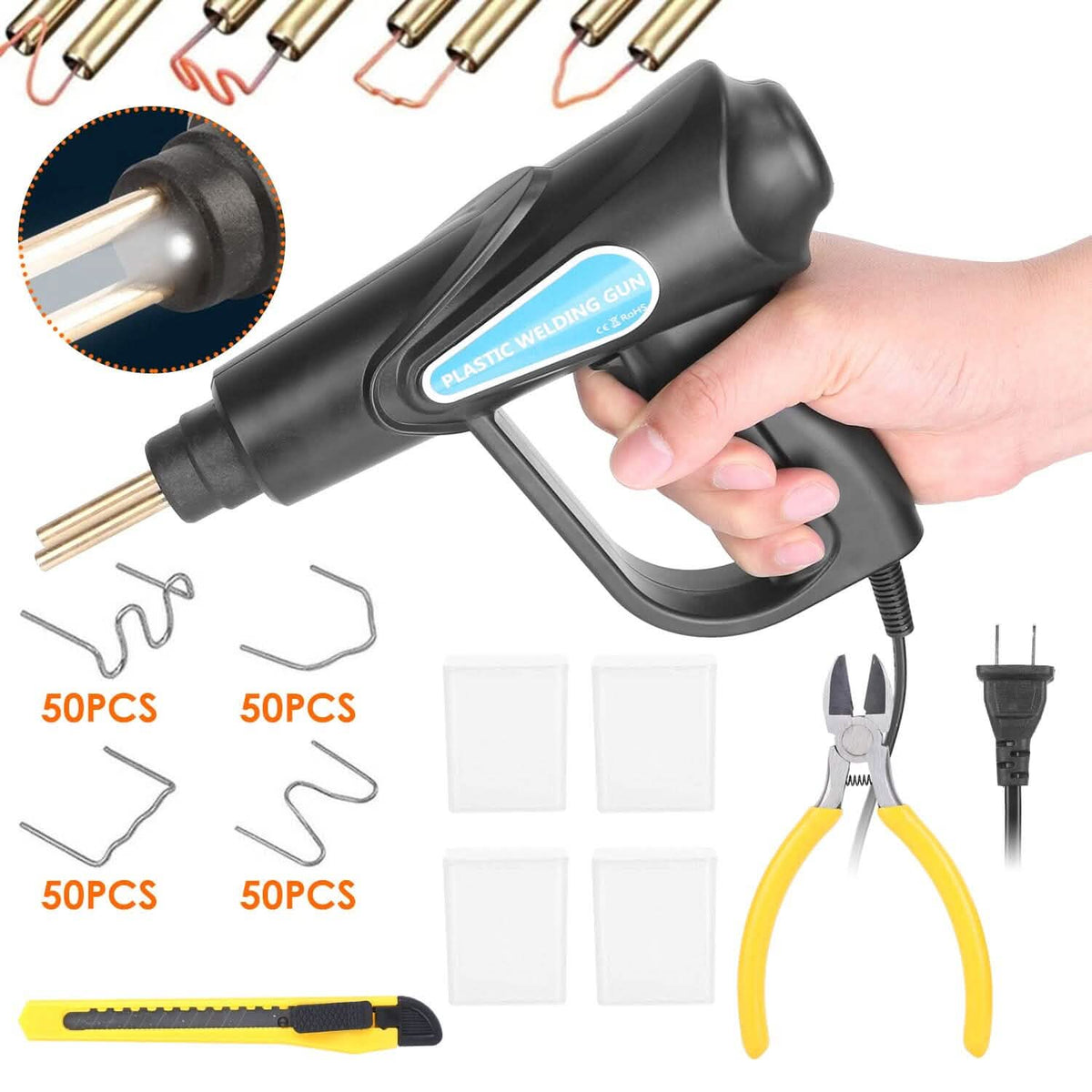 70W Plastic Welder Car Bumper Repair Kit - A-1 Thread Vault